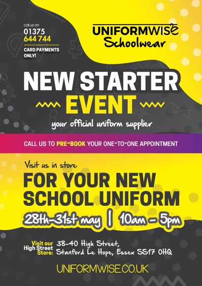 Generic   New Starter E Flyer 2025 2